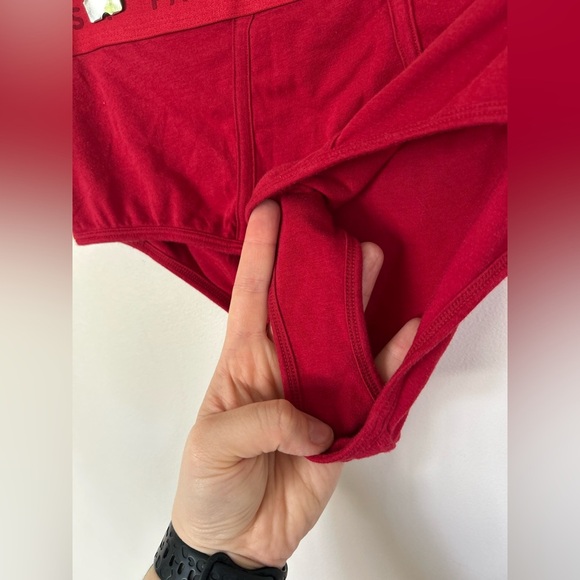 NWOT Fabletics 24/7 High Waisted Brief Red XL - Picture 6 of 8